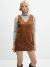 Акція на Сарафан жіночий Mango Elina 57097735-CG L Коричневий від Rozetka