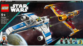 Акція на Конструктор Lego Star Wars Винищувач Нової Республіки «E-Wing» проти Зоряного винищувача Шин Хаті (75364) від Y.UA