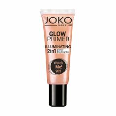 Акція на Праймер-хайлайтер для обличчя Joko Glow Primer Illuminating 2 in 1 Primer & Highlighter 202 Watch Me!, 25 мл від Eva
