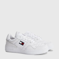 Акція на Чоловічі кеди Tommy Hilfiger EM0EM00955-YBR 44 Білі від Rozetka