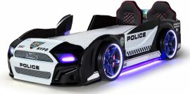 Акция на Кровать Полицейская машина с подсветкой (002) от Stylus