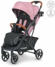 Акція на Коляска прогулочная El Camino Me 1090-1 Loona Blush Rose Розовый (ME 1090-1 Blush Rose El CAMINO) від Stylus