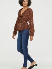 Акція на Джинси Skinny жіночі H&M XAZ092012FDQE 26-30 Темно-сині від Rozetka