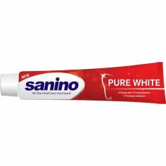 Акція на Зубная паста Sanino Pure White Отбеливающая 50 мл від MOYO