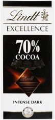 Акція на Шоколад гіркий Lindt Excellence 70% 100 г від Rozetka