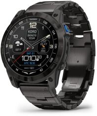 Акція на Garmin D2 Mach 1 Pro Aviator Smartwatch with Vented Titanium Bracelet (010-02804-81) від Stylus