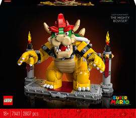 Акция на Конструктор LEGO Super Mario Могутній Боузер (71411) от Будинок іграшок