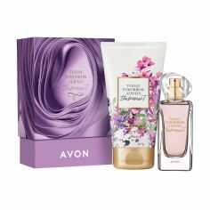 Акція на Парфумований набір жіночий Avon Today Tomorrow Always The Moment (парфумована вода, 50 мл + крем для тіла, 150 мл) від Eva