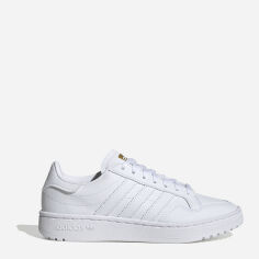 Акція на Підліткові кеди для дівчинки adidas Team Court J EF6809 38 (5UK) Білі від Rozetka
