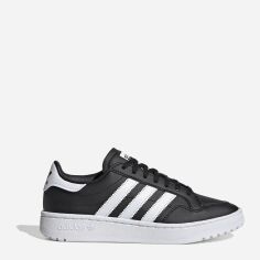 Акція на Підліткові кеди для хлопчика Adidas Team Court J EF6810 38 (UK 5.5) Чорні від Rozetka