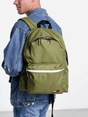 Акція на Рюкзак тканинний 15.7 л вміщує формат А4 Tommy Hilfiger 34317187 Зелений від Rozetka