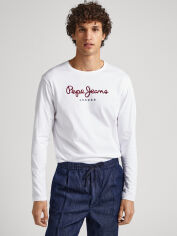 Акція на Лонгслів чоловічий Pepe Jeans London 105299771 2XL Білий від Rozetka