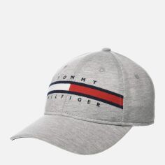 Акция на Кепка чоловіча Tommy Hilfiger 727717361 One size Сіра от Rozetka