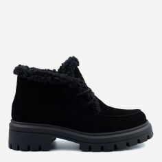 Акция на Жіночі зимові черевики низькі Tuto Vzuto Blair 6506-1-Z 39 25 см Чорні от Rozetka