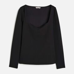 Акция на Блузка жіноча H&M A1109-1103258 S Чорна от Rozetka