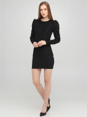 Акція на Сукня коротка осіння жіноча H&M 8669431ral XS Чорна від Rozetka