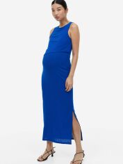 Акція на Сукня для вагітних довга літня жіноча H&M A112-1116457 S Синя від Rozetka