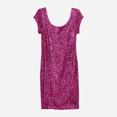 Акція на Сукня коротка літня жіноча H&M Divided XAZ000514JXWO 34 Яскраво-рожева від Rozetka