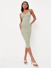 Акція на Сукня міді літня жіноча Missguided K1001903 38-40 Зелена від Rozetka