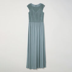 Акція на Сукня міді літня жіноча H&M 0615804_001 S Зелена (СА2000001998397) від Rozetka