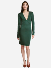 Акція на Сукня міді жіноча H&M 0422664_4 XS Зелена (СА2000001998328) від Rozetka