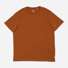 Акція на Футболка бавовняна довга чоловіча Jack & Jones XAZ404016RHND 2XL Цегляна від Rozetka