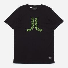 Акція на Футболка бавовняна довга чоловіча WeSC XAZ420952UQVI M Чорна від Rozetka