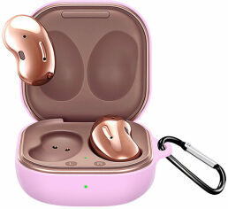 Акція на Чохол для навушників BeCover Silicone Case Pink (705410) for Samsung Galaxy Buds 2 Pro/Buds 2/Buds Live/Buds Pro від Y.UA