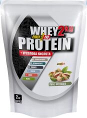 Акция на Power Pro Whey Protein 2000 g /50 servings/ Фісташка от Y.UA