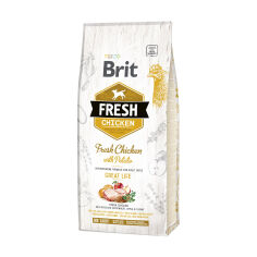 Акция на Сухий корм для собак Brit Fresh Great Life з куркою та картоплею, 12 кг от Eva