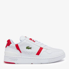 Акція на Чоловічі кросівки Lacoste T-Clip 743SMA0023-286 44 (T9.5) 27.8 см Wht Red від Rozetka