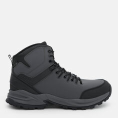 Акція на Чоловічі зимові черевики Restime PMZ23136 44 28.5 см Grey/Black від Rozetka