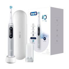 Акция на Електрична зубна щітка Oral-B iO Series 6N Grey Opal з футляром, 1 шт от Eva