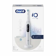 Акция на Електрична зубна щітка Oral-B iO Series 7N White Alabaster з футляром, 1 шт от Eva