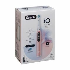 Акція на Електрична зубна щітка Oral-B iO Series 6N Pink Sand з футляром, 1 шт від Eva