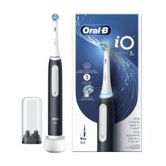 Акція на Електрична зубна щітка Oral-B iO Series 3 Matte Black, 1 шт від Eva