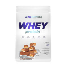 Акція на Дієтична добавка протеїн в порошку AllNutrition Whey Protein Шоколадно-карамельний горіх, 908 г від Eva