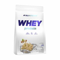 Акция на Дієтична добавка протеїн в порошку AllNutrition Whey Protein Фісташка, 2.27 кг от Eva