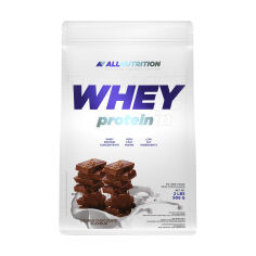 Акція на Дієтична добавка протеїн в порошку AllNutrition Whey Protein Подвійний шоколад, 908 г від Eva