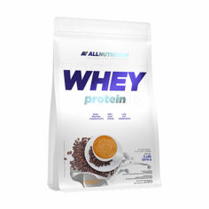Акція на Дієтична добавка протеїн в порошку AllNutrition Whey Protein Капучино, 2.27 кг від Eva