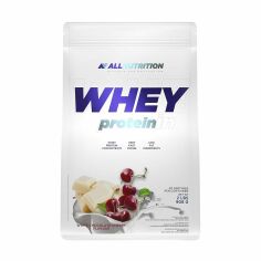 Акция на Дієтична добавка протеїн в порошку AllNutrition Whey Protein Вишня з білим шоколадом, 908 г от Eva