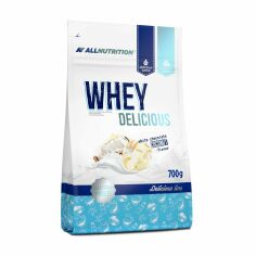 Акція на Дієтична добавка протеїн в порошку AllNutrition Whey Delicious Білий шоколад-кокос, 700 г від Eva