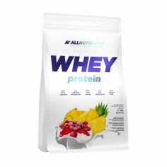 Акція на Дієтична добавка протеїн в порошку AllNutrition Whey Protein Ананас-малина, 2.27 кг від Eva