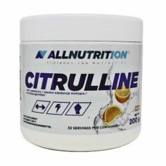 Акция на Дієтична добавка цитрулін в порошку AllNutrition Citrulline Orange, 200 г от Eva