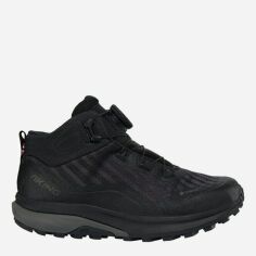 Акція на Підліткові демісезонні черевики для хлопчика Viking Anaconda Trail Mid GTX BOA W 3-53960-2 37 Чорні від Rozetka