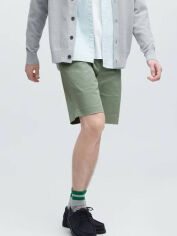 Акція на Шорти бавовняні чоловічі Uniqlo 706489560 S Зелені від Rozetka