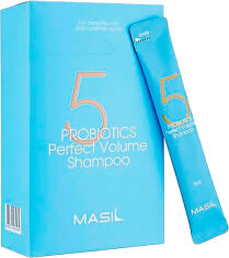 Акция на Набір шампуню Masil 5 Probiotics Perfect Volume Shampoo для об'єму волосся з пробіотиками 8 мл х 20 шт (8800000000484/8809744060484) от Rozetka