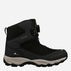 Акція на Підліткові зимові черевики для хлопчика Viking Bjork Warm GTX BOA 3-91400-2 38 Чорні від Rozetka
