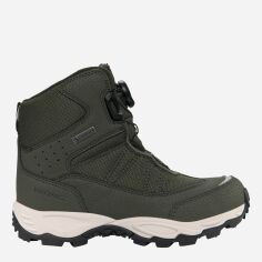 Акція на Дитячі зимові черевики Viking Bjork Warm GTX BOA 3-91400-24 33 Темно-зелені від Rozetka