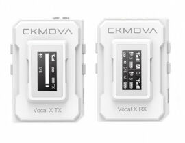 Акція на Микрофон беспроводной Ckmova Vocal X V1W (Белый) від Stylus